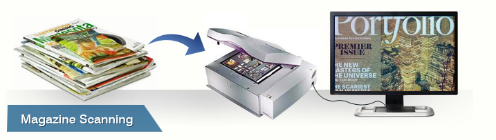 Magazine scanning services in San Francisco