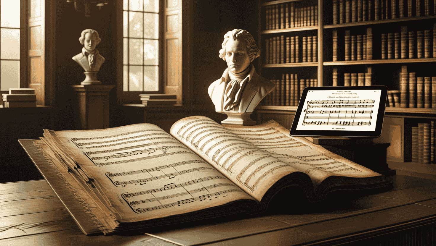 Beethoven music manuscripts Digitized by eRecordsUSA