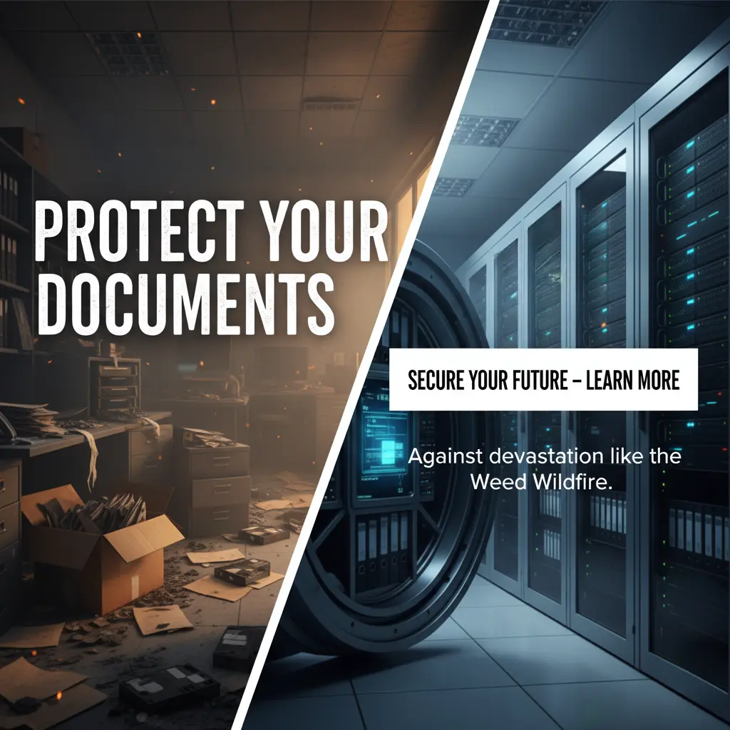 How can I digitize documents that are not completely intact after a fire