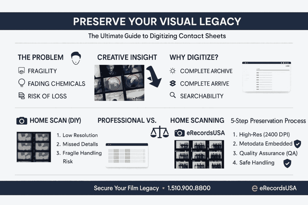 Why Choose eRecordsUSA for Secure Photo Film Scanning
