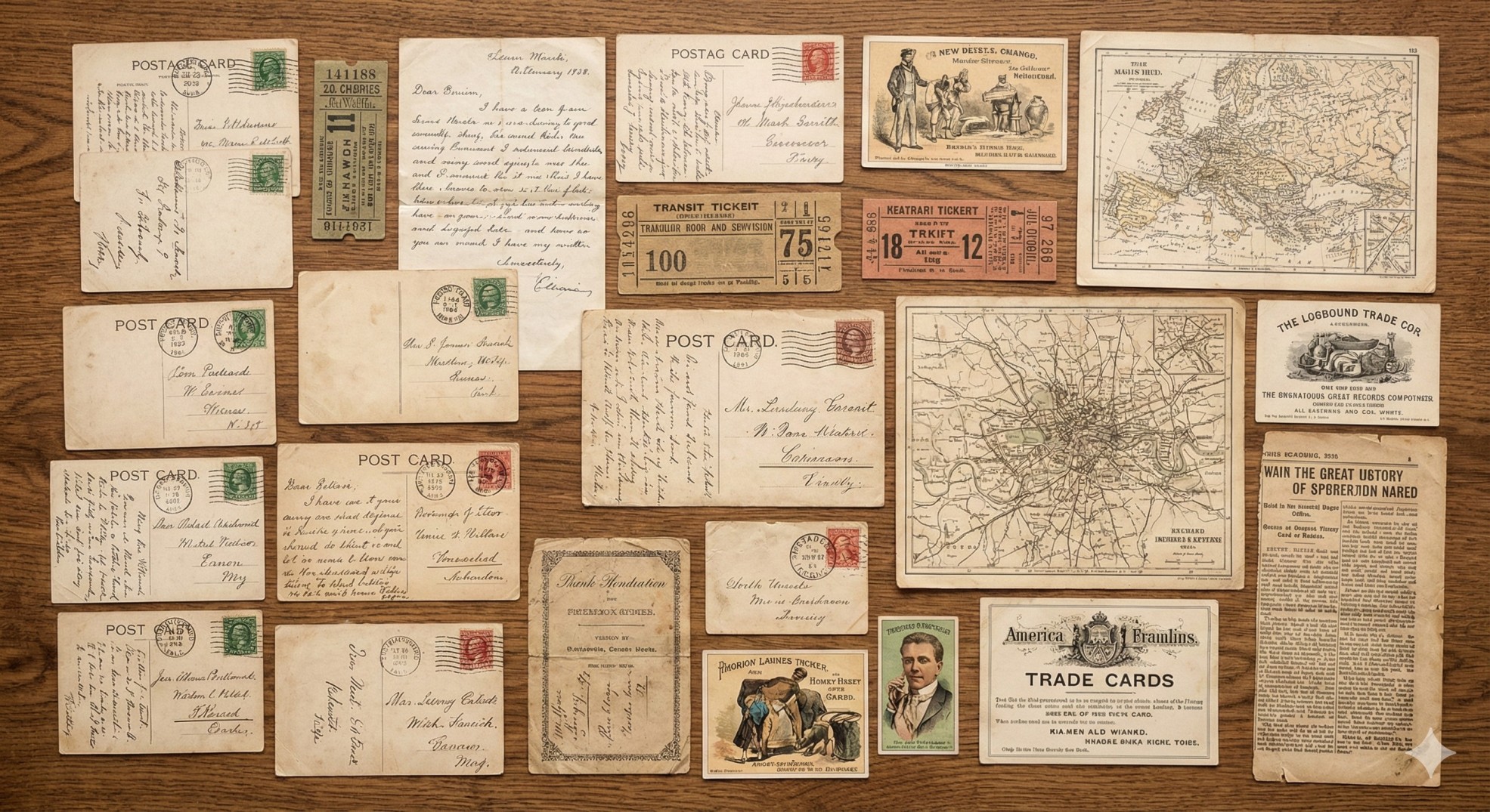 what is paper ephemera and its examples