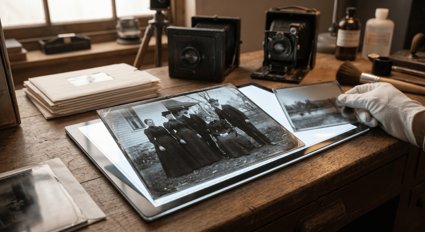 How to Scan and Preserve Glass Plate Negatives How to Scan and Preserve Glass Plate Negatives