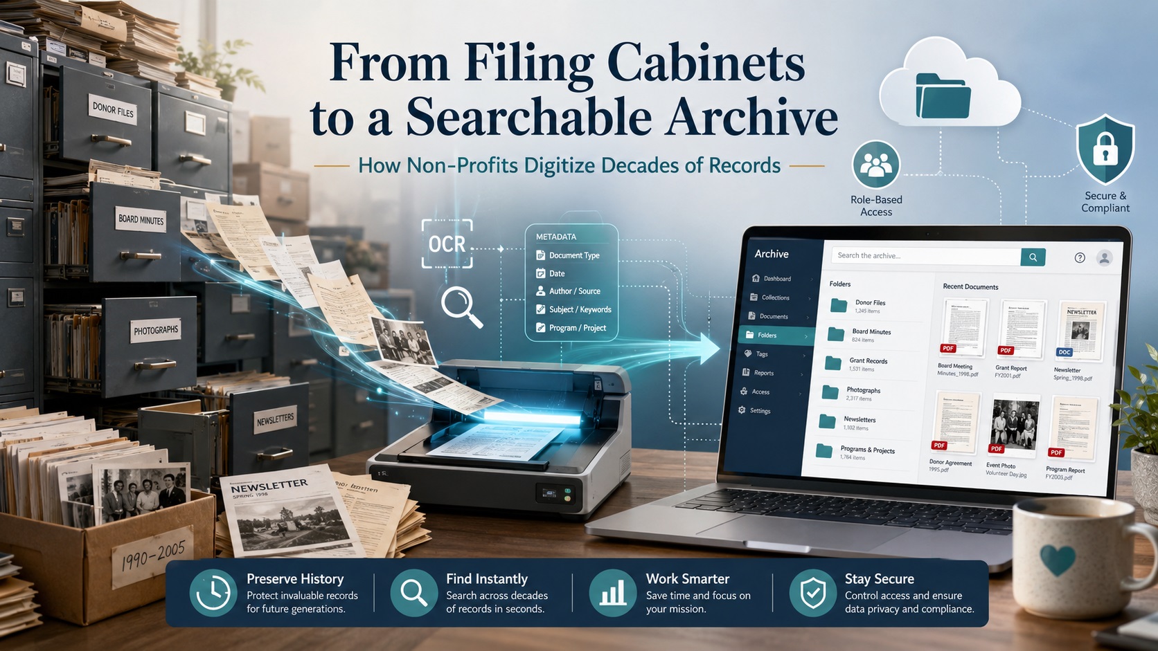 Nonprofit Document Scanning & Management Services Nonprofit Document Scanning & Management Services