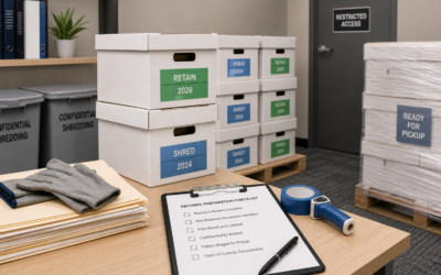 How Should You Shred HR and Financial Records Before an Office Move?
