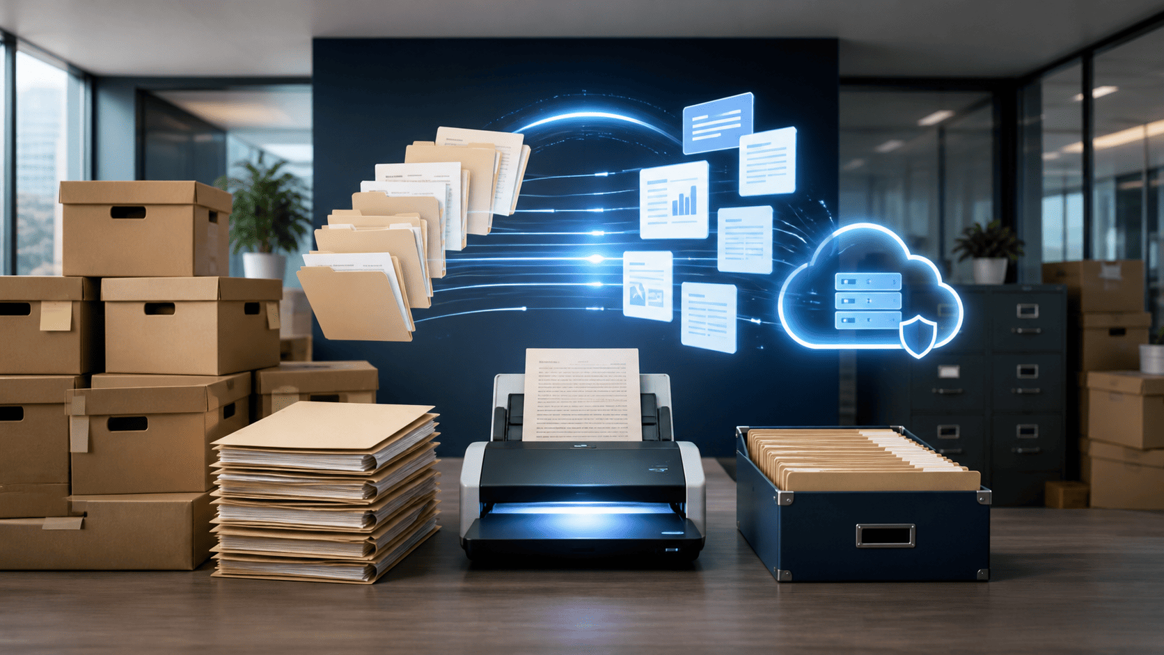 Scanning Documents Before an Office Move Scanning Documents Before an Office Move
