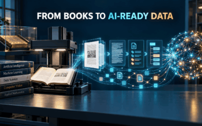 How AI Companies Use Large-Volume Destructive Book Scanning to Create AI-Ready Data?